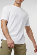 Купить Однотонная футболка белого цвета 221063Bl, фото 7
