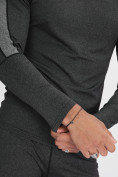 Купить Комплект мужского термобелья без начеса темно-серого цвета 2210TC, фото 14
