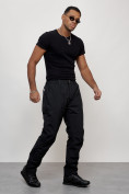 Купить Брюки утепленный мужской зимние спортивные черного цвета 2211-1Ch, фото 10