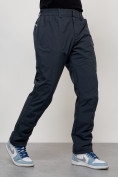Купить Брюки утепленный мужской зимние спортивные темно-синего цвета 2211-1TS, фото 5