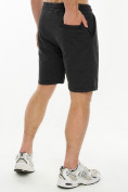 Купить Шорты трикотажные мужские темно-серого цвета 221108TC, фото 4