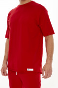 Купить Костюм штаны с футболкой красного цвета 221113Kr, фото 10