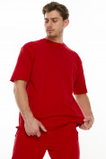 Купить Костюм штаны с футболкой красного цвета 221113Kr, фото 5
