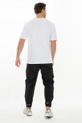 Купить Костюм штаны с футболкой черного цвета 221117Ch, фото 4