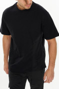 Купить Костюм джоггеры с футболкой черного цвета 221120Ch, фото 10