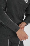 Купить Комплект мужского термобелья без начеса темно-серого цвета 2212TC, фото 11