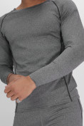 Купить Комплект мужского термобелья без начеса серого цвета 2213Sr, фото 10