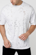 Купить Однотонная футболка белого цвета 221404Bl, фото 5