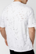 Купить Однотонная футболка белого цвета 221404Bl, фото 7