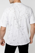 Купить Однотонная футболка белого цвета 221404Bl, фото 8