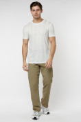 Купить Однотонная футболка белого цвета 221411Bl, фото 4