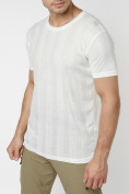 Купить Однотонная футболка белого цвета 221411Bl, фото 2