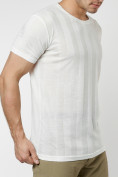 Купить Однотонная футболка белого цвета 221411Bl, фото 3