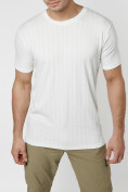 Купить Мужская футболка в сетку белого цвета 221490Bl, фото 5