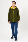Купить Куртка двусторонняя для мальчика желтого цвета 221J, фото 13