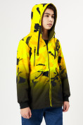 Купить Куртка двусторонняя для мальчика желтого цвета 221J, фото 8