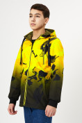 Купить Куртка двусторонняя для мальчика желтого цвета 221J, фото 9