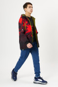 Купить Куртка двусторонняя для мальчика красного цвета 221Kr, фото 4