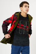 Купить Куртка двусторонняя для мальчика красного цвета 221Kr, фото 2