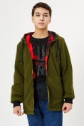 Купить Куртка двусторонняя для мальчика красного цвета 221Kr, фото 12