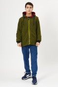 Купить Куртка двусторонняя для мальчика красного цвета 221Kr, фото 13