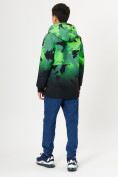 Купить Куртка двусторонняя для мальчика зеленого цвета 221Z, фото 3