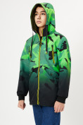 Купить Куртка двусторонняя для мальчика зеленого цвета 221Z, фото 8