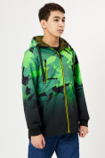 Купить Куртка двусторонняя для мальчика зеленого цвета 221Z, фото 10