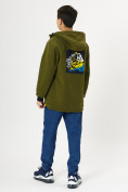 Купить Куртка двусторонняя для мальчика зеленого цвета 221Z, фото 6