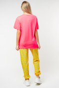 Купить Джоггеры с футболкой розового цвета 222065R, фото 4