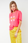 Купить Джоггеры с футболкой розового цвета 222065R, фото 6