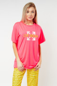 Купить Джоггеры с футболкой розового цвета 222065R, фото 8
