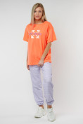 Купить Джоггеры с футболкой персикового цвета 222065P