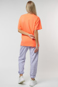 Купить Джоггеры с футболкой персикового цвета 222065P, фото 5