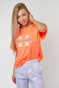 Купить Джоггеры с футболкой персикового цвета 222065P, фото 7