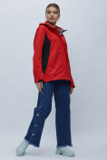 Купить Ветровка женская MTFORCE большого размера красного цвета 22211Kr, фото 9