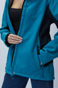 Купить Ветровка женская MTFORCE большого размера синего цвета 22211S, фото 15
