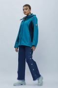 Купить Ветровка женская MTFORCE большого размера синего цвета 22211S, фото 9