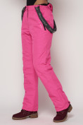 Купить Полукомбинезон брюки горнолыжные женские розового цвета 2221R, фото 13