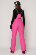 Купить Полукомбинезон брюки горнолыжные женские розового цвета 2221R, фото 8