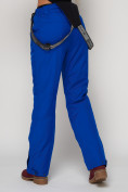 Купить Полукомбинезон брюки горнолыжные женские синего цвета 2221S, фото 16
