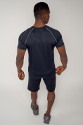 Купить Спортивный костюм летний мужской темно-синего цвета 2225TS, фото 12