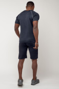 Купить Спортивный костюм летний мужской темно-синего цвета 2225TS, фото 3