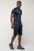Купить Спортивный костюм летний мужской темно-синего цвета 2225TS, фото 4