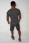 Купить Спортивный костюм летний мужской темно-серого цвета 22265TC, фото 10