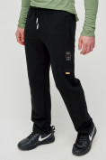 Купить Трикотажные брюки мужские черного цвета 2226Ch, фото 6