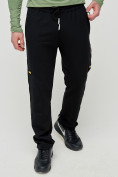 Купить Трикотажные брюки мужские черного цвета 2226Ch