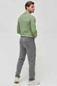 Купить Трикотажные брюки мужские темно-серого цвета 2226TC, фото 5
