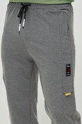 Купить Трикотажные брюки мужские темно-серого цвета 2226TC, фото 8