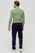 Купить Трикотажные брюки мужские темно-синего цвета 2226TS, фото 5